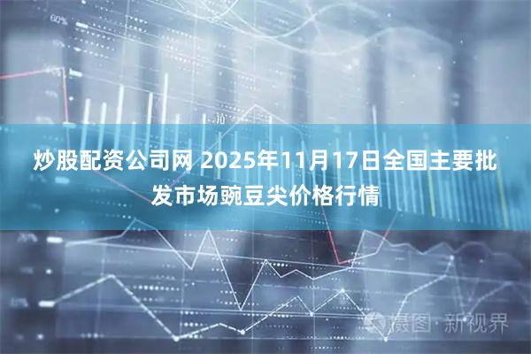 炒股配资公司网 2025年11月17日全国主要批发市场豌豆尖价格行情